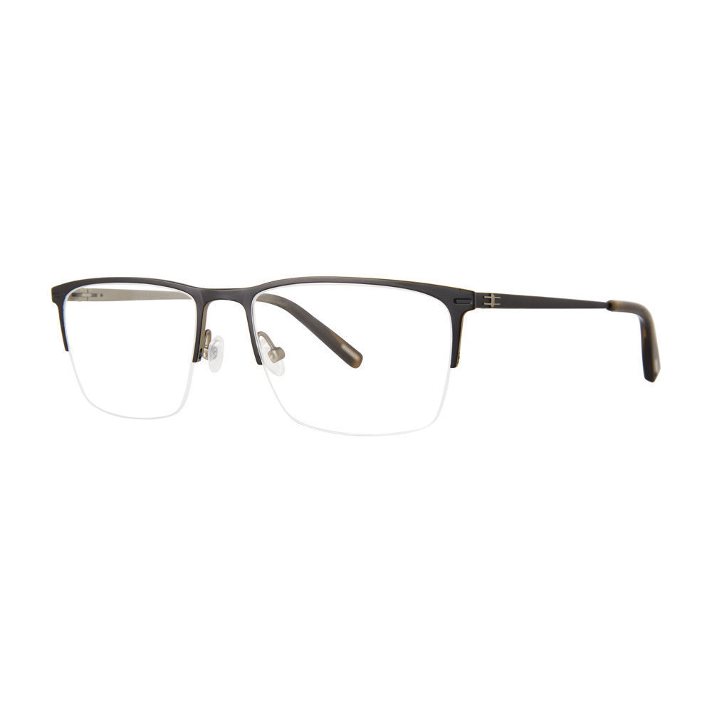 Jhane Barnes Partial Eyeglasses Black 55mm
